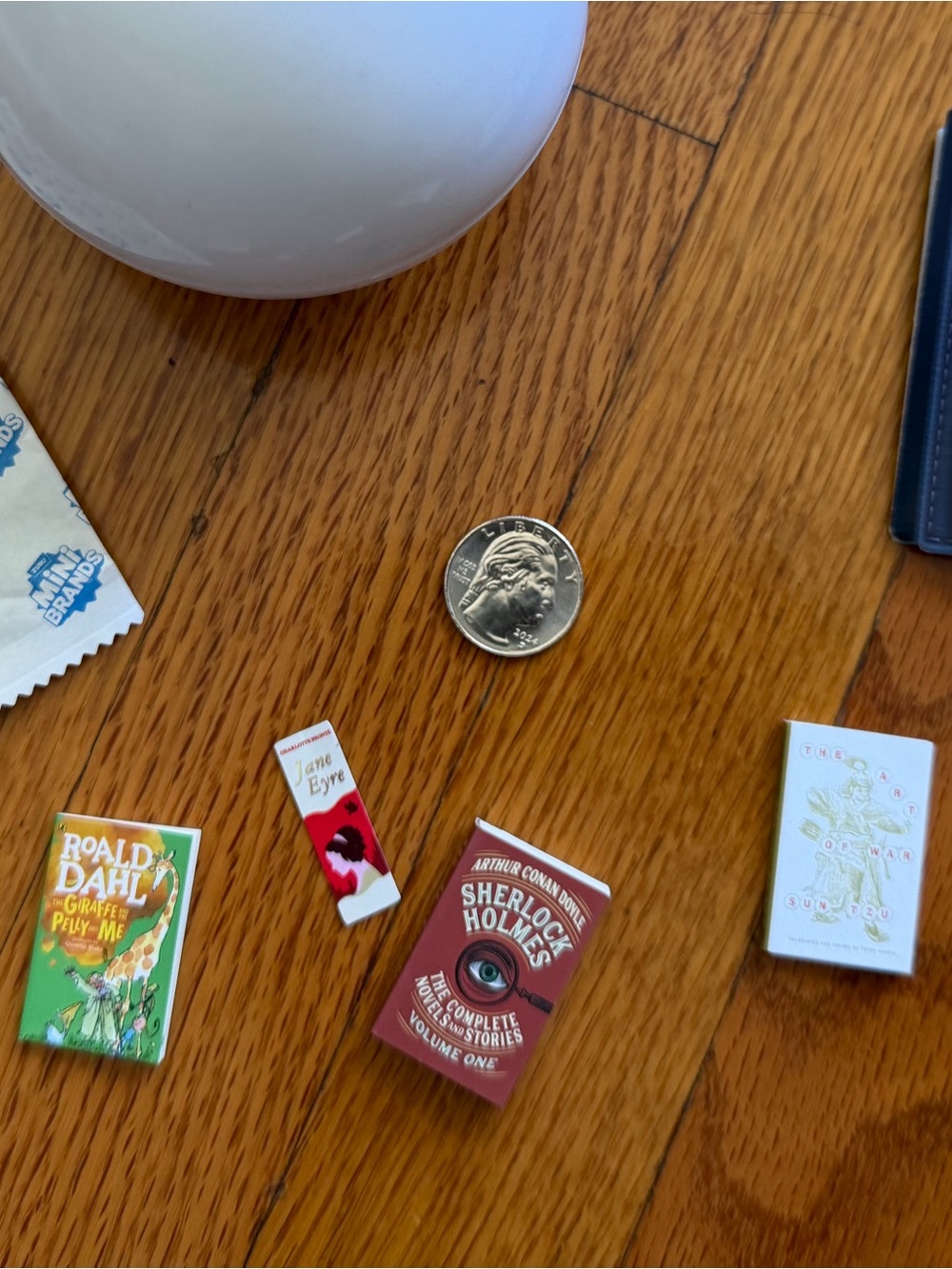 Mini Brands Books Series 2 (Roald Dahl, Sherlock Holmes, The Art of War)